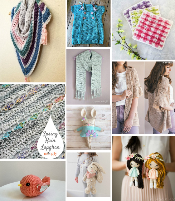 10 Free Crochet Patterns for Spring