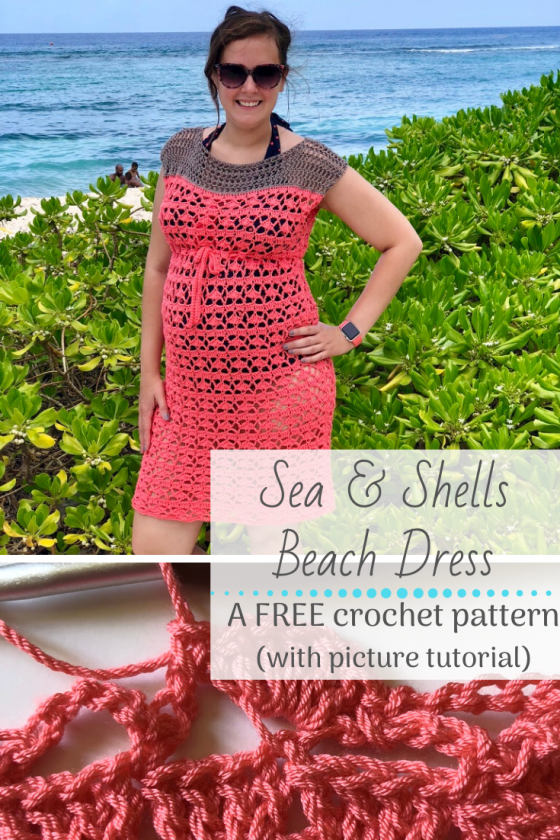 Sea and Shells Beach Dress- Free Pattern - A Purpose and A Stitch