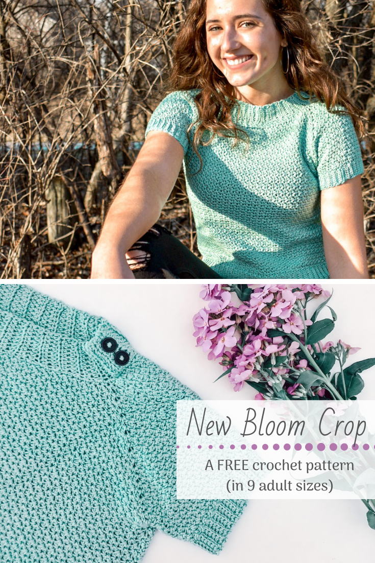 New Bloom Crop Top- Free Pattern - A Purpose and A Stitch